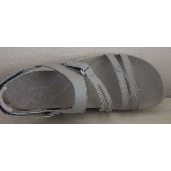 Merrell Women's Sz 10M Paloma Gray Sandspur Rose Convertible Leather Sandals - Picture 7 of 9
